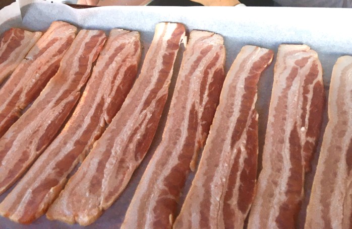 bacon_on_parchment _pan